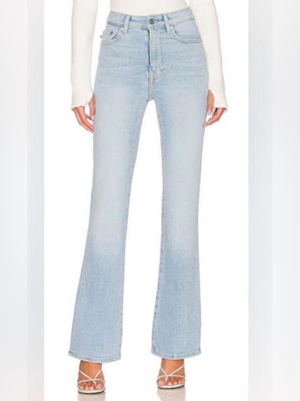 LOVERS + FRIENDS GREYSON ULTRA HIGH RISE SLIM BOOT BOOTCUT JEANS Size 30